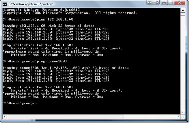 Denon Network Issue 5
