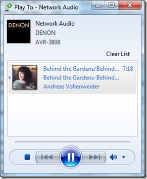 Denon Network Issue 6
