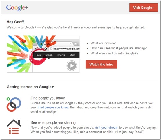 google plus 1