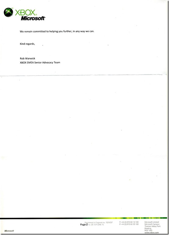 Microsoft Reply scan0001