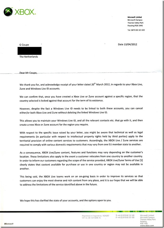 Microsoft Reply scan