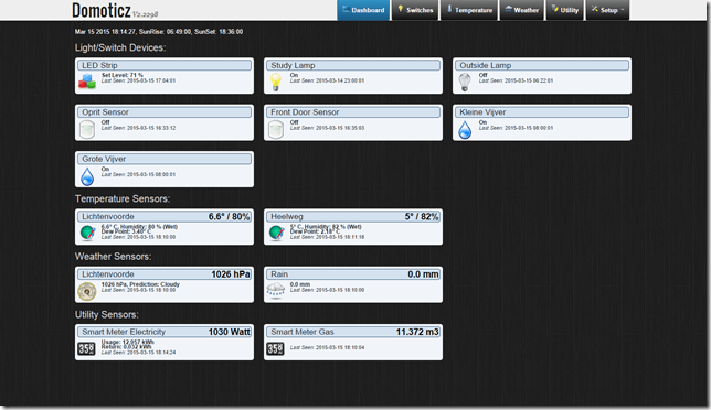 Domoticz 18